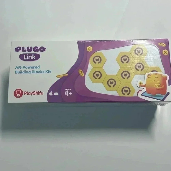 New Plugo Link AR-Powered Magnetic Building Blocks Kit - Picture 2 of 7